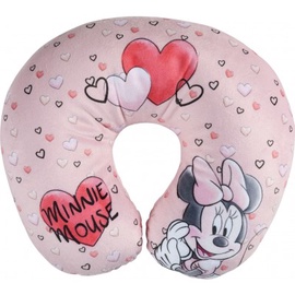 Kelioninė pagalvė Disney Minnie Mouse, rožinė, 27 cm x 23 cm