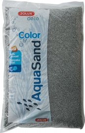 Grunts Zolux AquaSand Color 346102, 1 kg, pelēka