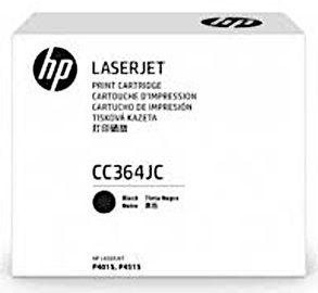 Tonera kasete Hewlett-Packard CC364JC, melna