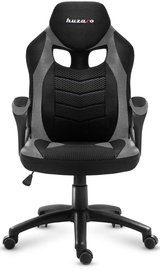 Spēļu krēsls Huzaro Force 2.5, 50 x 49 x 104 - 114 cm, melna/pelēka