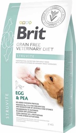Sausā suņu barība Brit GF Veterinary Diets Struvite, olas/dzeltenie zirņi, 2 kg