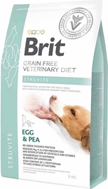 Сухой корм для собак Brit GF Veterinary Diets Struvite, яйца/желтый горошек, 2 кг