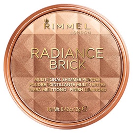 Bronzējošais pūderis Rimmel London Radiance Brick Light, 12 g