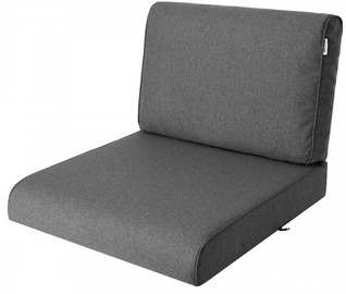 Комплект подушек для сидения Hobbygarden Nel R1 NELGRF4, графитовый, 39 x 50 см