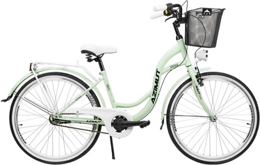 Велосипед городской Azimut Vintage 3-Speed, 26 ″, 17" (41.91 cm) рама, белый/черный/мятный