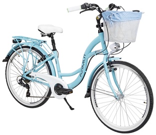 Велосипед городской Azimut Sarema TX-6, 26 ″, бирюзовый
