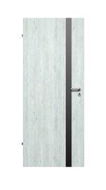 Полотно межкомнатной двери Domoletti Loretto, левосторонняя, норвежский дуб, 203.5 x 84.4 x 4 см