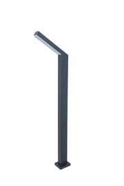 Lampa Domoletti Duty, 23W, LED, IP54, tumši pelēka, 9.5 cm x 95.5 cm