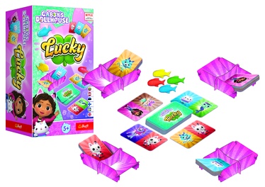 Lauamäng Trefl Gabbys Dollhouse Lucky, LT LV EE EN Soome Rootsi