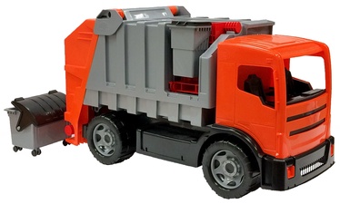 Rotaļlietu smagā tehnika Lena Maxi Garbage Truck 2166, oranža
