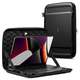 Klēpjdatoru soma Spigen Rugged Armor Pouch Pro, melna, 14"