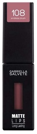 Lūpu krāsa Gabriella Salvete Matte Lips 108 Endless Blush, 4.5 ml