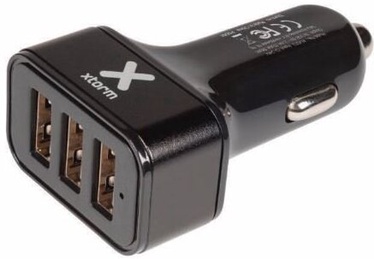 Автомобильное зарядное устройство Xtorm Xtorm, 3 x USB 2.0, черный, 36 Вт