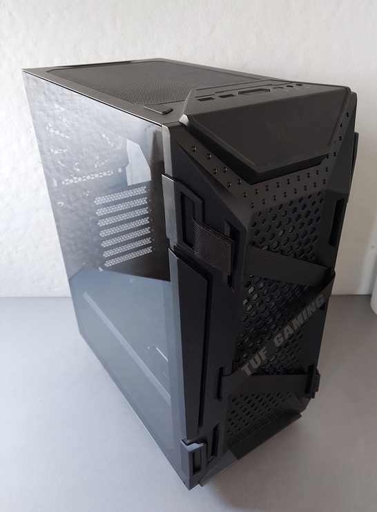 Корпус Asus TUF Gaming GT301 ATX Mid-Tower Black, черный (товар с дефектом/недостатком)