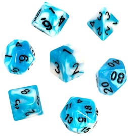 Кости Rebel RPG Dice Set - Blue and White