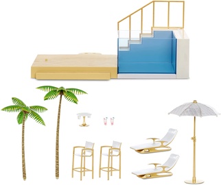 Mēbeles MGA Rainbow High Colour Change Pool & Beach Club 43734