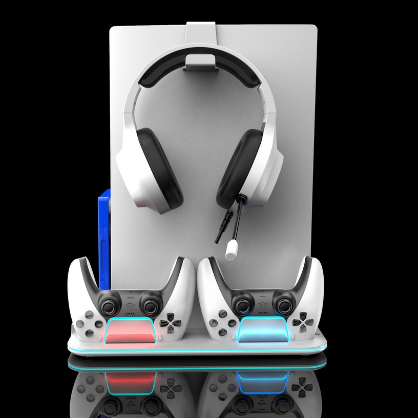 Подставка для игровой консоли Saitake STK-DZ504, белый