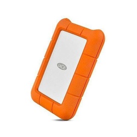 Cietais disks Lacie Rugged, HDD, 5 TB, oranža