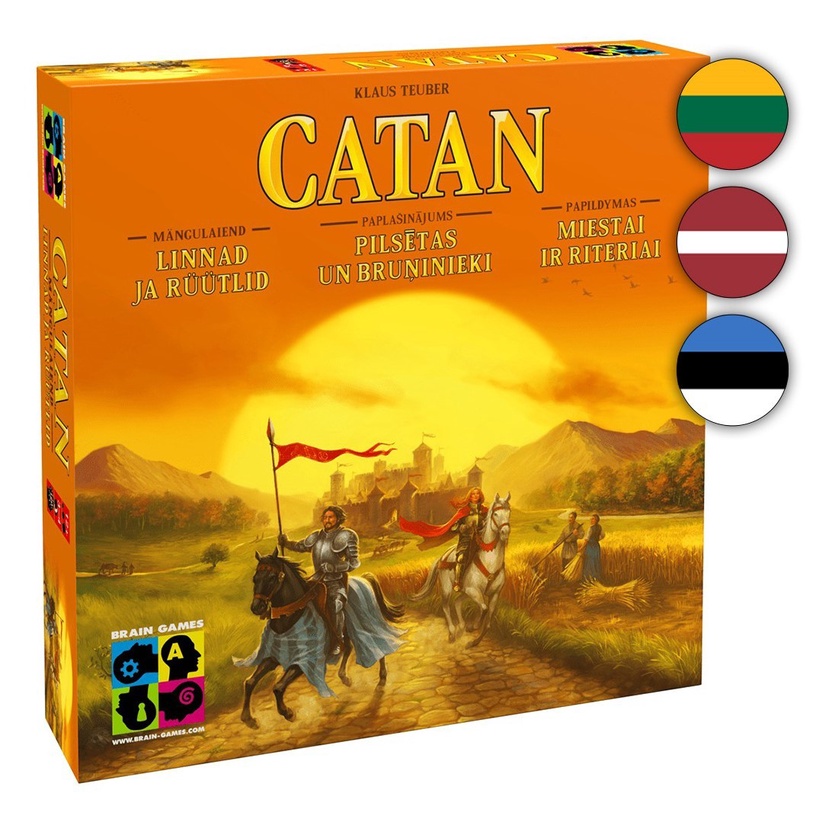 Lauamäng Catan Brain Games Catan: Cities & Knights, LT LV EE