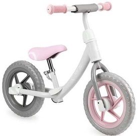 Balansinis dviratis Momi Ross, rožinis/pilkas, 12"