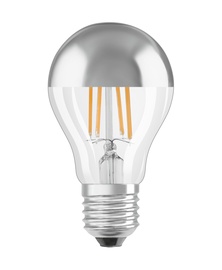 Лампочка Osram LED, A60, теплый белый, E27, 6.5 Вт, 650 лм