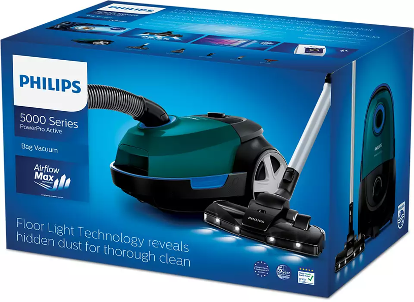 Putekļu sūcējs Philips Performer Active FC8580/09, 900 W
