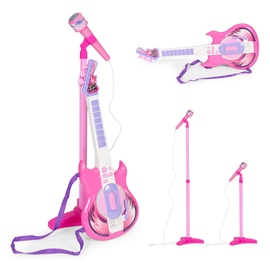 Kitarri ja mikrofoni komplekt EcoToys Rock Star
