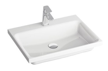 Vannas istabas izlietne Ravak Comfort 600, keramika, 460 mm x 600 mm x 30 mm