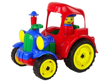 Rotaļu traktors Lean Toys Farm Vehicle Tractor 15100, daudzkrāsaina