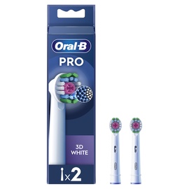Zobu birstes uzgalis Oral-B EB18-2 3D White Pro, 2 gab.