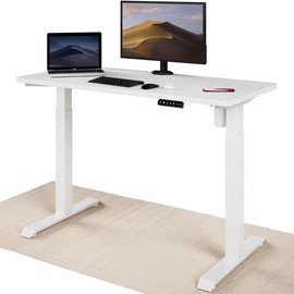 Стол регулируемая высота Desktronic HOME ONE, белый