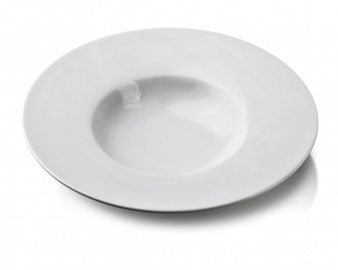 Taldrik Mondex Basic Plate Of Pasta, 30 cm x 30 cm x 6 cm, Ø 30 cm, valge
