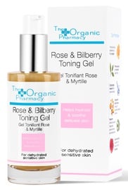 Sejas gēls The Organic Pharmacy Rose & Bilberry, 50 ml