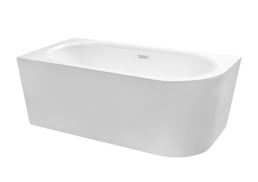 Ванна Besco Avita A-line #WAA-150ALCS, 750 мм x 1500 мм x 595 мм, асимметричный