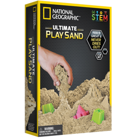 Kinētiskās smiltis National Geographic Ultimate Play Sand, brūna