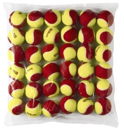 Теннисный мяч Wilson STARTER RED 36 WRT13700B, красный/желтый, 36 шт.