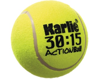 Mänguasi koerale Karlie Tennis Balls 45674, Ø 13 cm, kollane