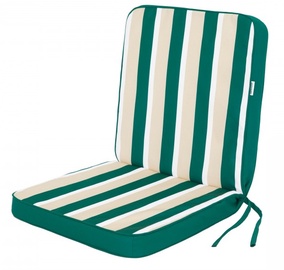 Kėdės pagalvėlė Hobbygarden Sara Ekolen SARZBP9, balta/žalia/smėlio, 52 x 49 cm