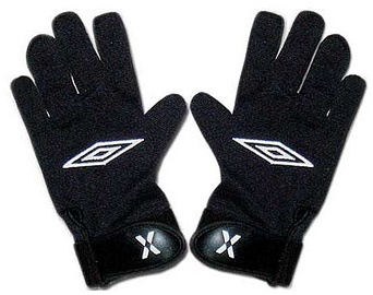 Spēļu cimdi Umbro Elite, Universāls, melna