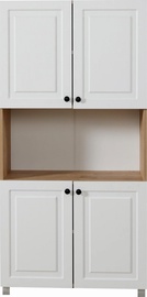 Шкафчики Kalune Design Tuvalle 019 230TVL1503, белый/дубовый, 39 см x 80 см x 160 см