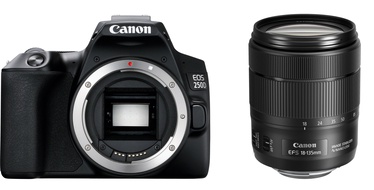 Зеркальный фотоаппарат Canon EOS 250D + EF-S 18-135 IS USM