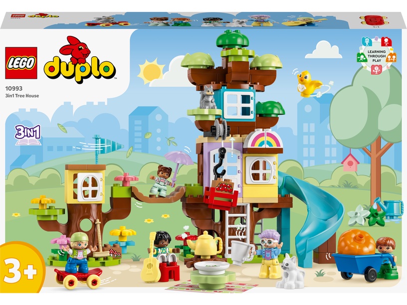 Konstruktor LEGO® DUPLO® Kolm-ühes metsamajake 10993, 126 tk