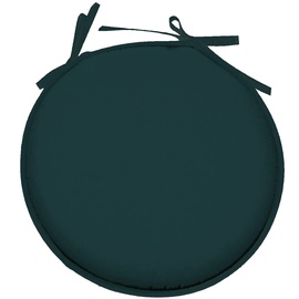 Krēslu spilveni Lovely Nelson Round, tumši zaļa, 400 mm x 400 mm