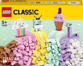 Konstruktors LEGO Classic Radošā pasteļtoņu jautrība 11028