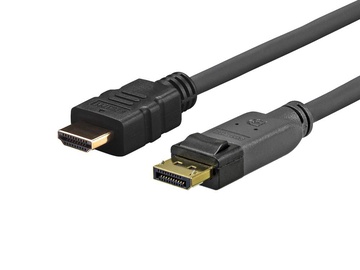 Kabelis Vivolink Pro 4K Displayport, HDMI, 5 m, juoda