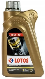 Motoreļļa Lotos Synthetic Plus 5W - 40, sintētiskais, vieglajam auto, 1 l