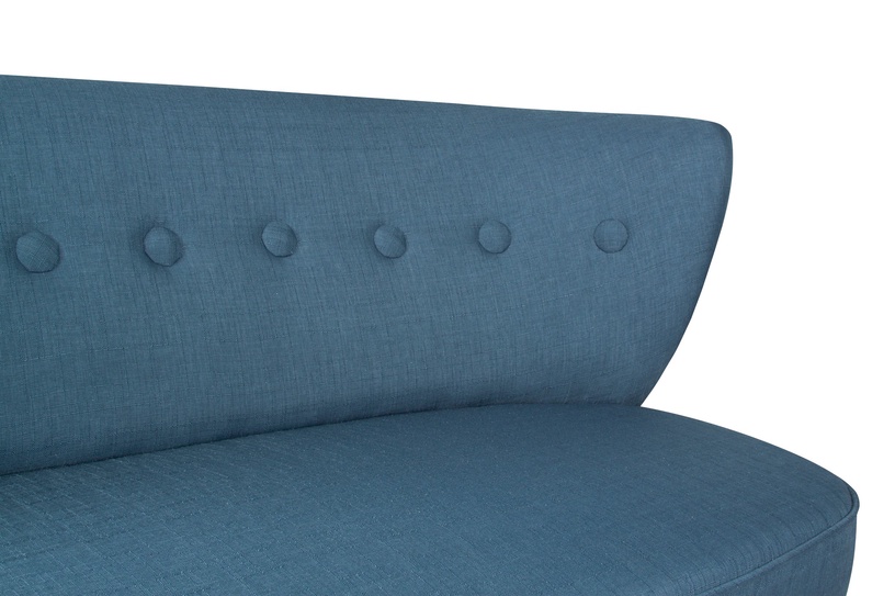 Dīvāns Hanah Home Bienville 2-Seat, zila, 141 x 73 cm x 77 cm