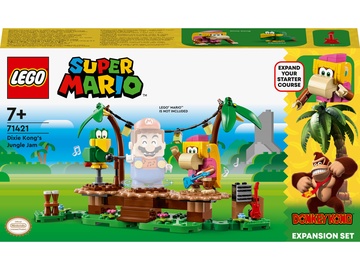 Konstruktors LEGO® Super Mario™ Dixie Kong Jungle Jam paplašinājuma maršruts 71421, 174 gab.