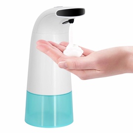 Ziepju dozators Sponge MiniMu 10561327, balta/gaiši zila, 0.25 l