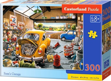 Puzle Castorland Sams Garage 408977, 29 cm x 40 cm